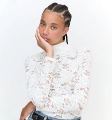 Couturebud The Pia Top - Ivory