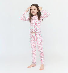 Couturebud The Tiny PJ Set - Lots of Hearts