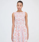 CouturebudThe Cosima Nap Dress - Pomegranate Stripe
