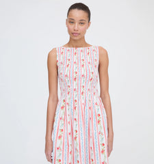 CouturebudThe Cosima Nap Dress - Pomegranate Stripe