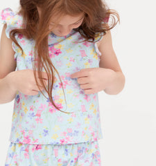 Couturebud The Peppa Pig Baby Lala Short Set - Multi Floral