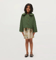 Couturebud The Tiny Blake Jacket - Leaf Green