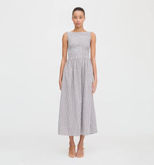 CouturebudThe Cosima Nap Dress - Chocolate Gingham