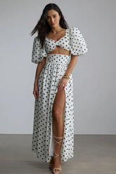 Ellie Polka Dot Skirt Set