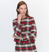 Couturebud The Virginia Jacket - Multi Tartan