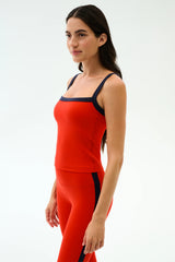 Monah Rigor Tank - Lotus Red/Indigo