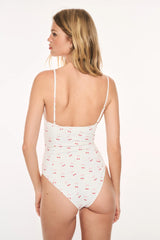 Mina Cherry One-Piece Swimsuit