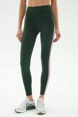 Margot Rigor Legging - Military/Blush