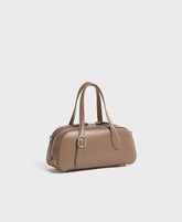 Small Asra Boston Bag - Clay