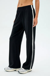 Maxie Rigor Track Pant - Black/White