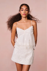 Ferni Lace Cami Top - IVORY