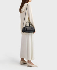 Small Asra Boston Bag - Black