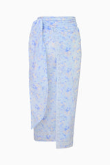 Emabella Fragrance Print Pareo - WHISPER BLUE