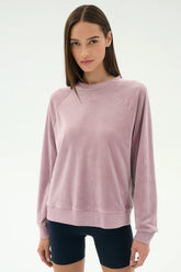 Joy Velour Crewneck