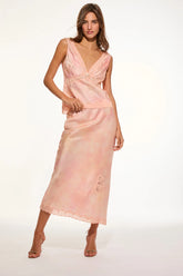 Aubrette Silk-Blend Maxi Skirt