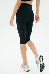 Airweight High Waist 16" Capri Legging - Black