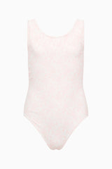 Little Girls Aldora Bow Print Swimsuit