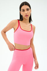 Cait Rigor Bralette - Strawberry/Pirate Red