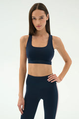 Lexi Rigor Bra - Indigo/Blush