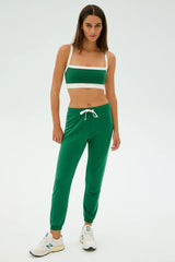 Sonja Fleece Sweatpant - Arugula
