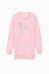 PINK x Couturebud Oversized Crew Neck Dress