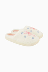 Couturebud x Roller Rabbit Sugarplum Monkey Fuzzy Slippers