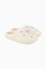 Couturebud x Roller Rabbit Sugarplum Monkey Fuzzy Slippers