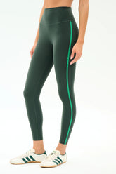 Amber Airweight High Waist 7/8 - Military/Spearmint