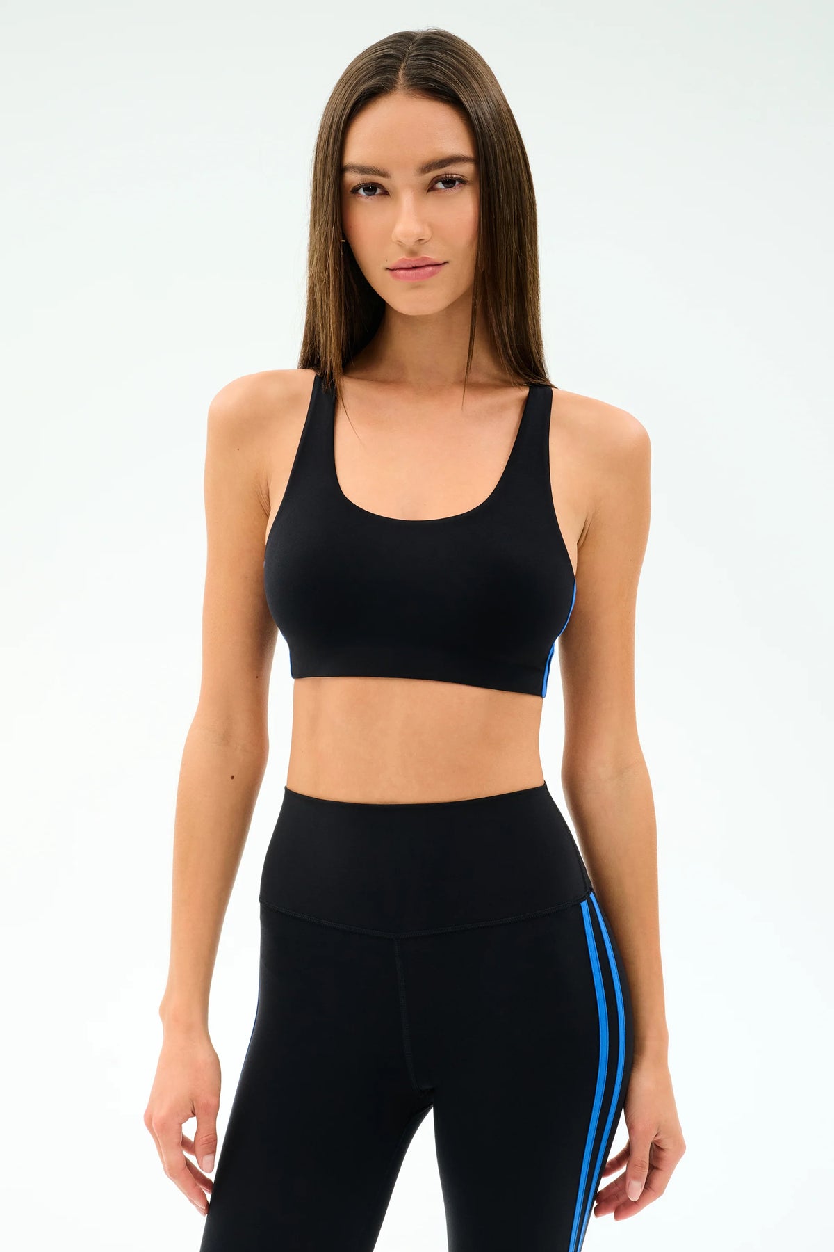 Ella Airweight Bra - Black/Classic Blue