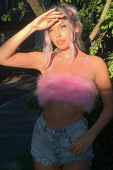 Spaghetti Strap Crop Cami Top