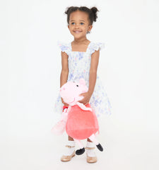 Couturebud The Peppa Pig Baby Ellie Nap Dress -  Lilac Floral