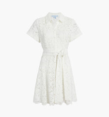 Couturebud The Lace Laura Dress - White Lace