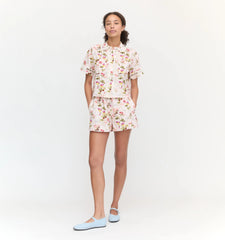 CouturebudThe Audrey Shorts - Pink Bluebonnet