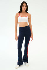 Loren Seamless Bra - White/Lotus Red