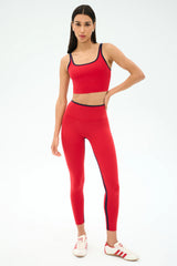 Easton Rigor High Waist 7/8 - Pirate Red/Indigo