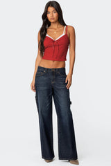 Lacey Layered Tank Top