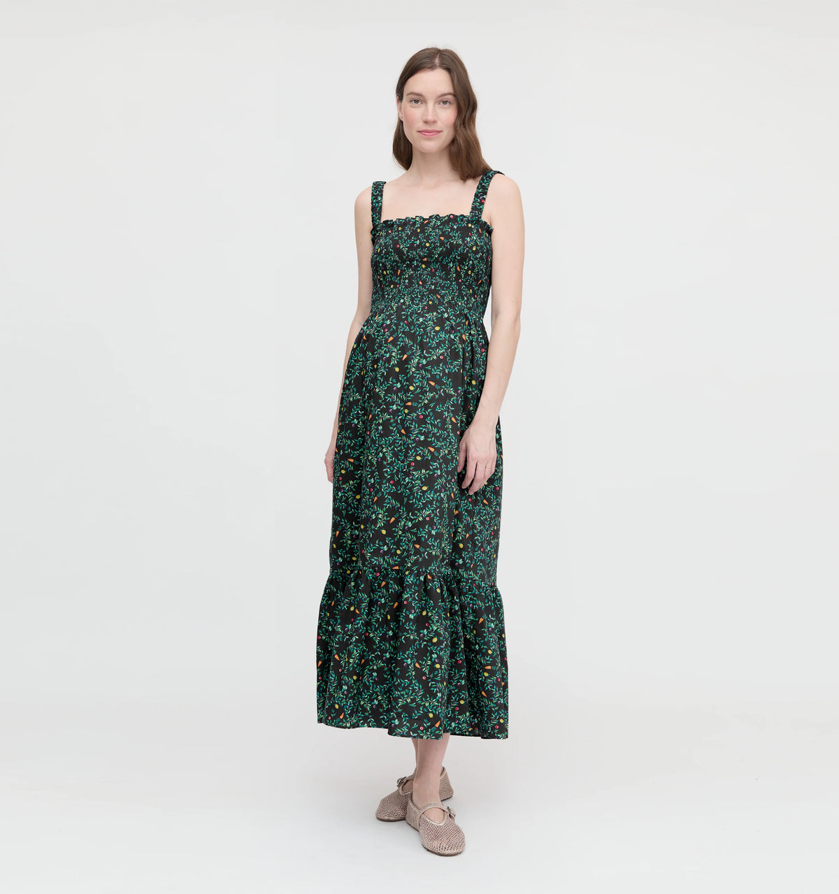 Couturebud The Maternity Anjuli Nap Dress - Midnight Garden
