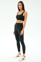 Airweight Rib High Waist 7/8 - Black
