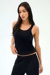 Mel Airweight Lite Tank - Black