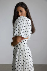 Ellie Polka Dot Skirt Set