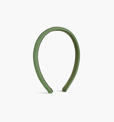 Couturebud The Maeve Headband - Mossy Green Grosgrain