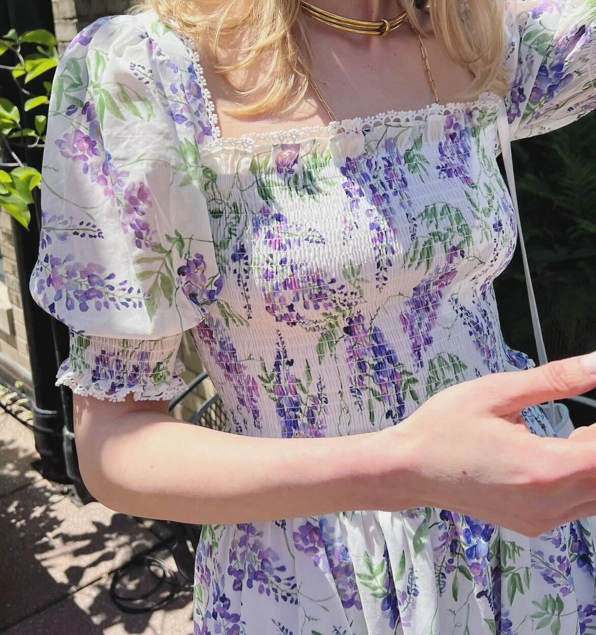 Couturebud The Zoe Nap Top - Wisteria