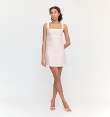 Couturebud The Bennett Dress - Rose Tweed