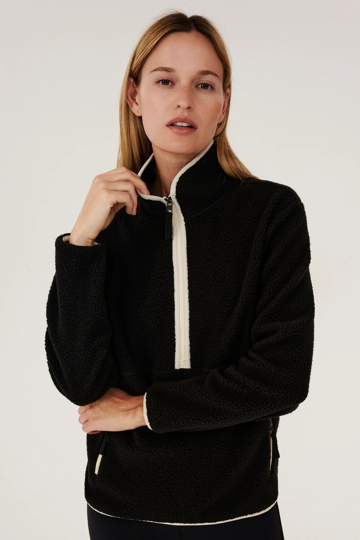 Libby Sherpa Half Zip