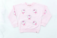 Sweater - Sugarplum Sequin Santa  (Pre-Order)