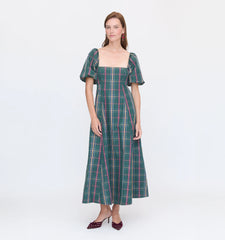 Couturebud The Matilda Dress - Juniper Tartan