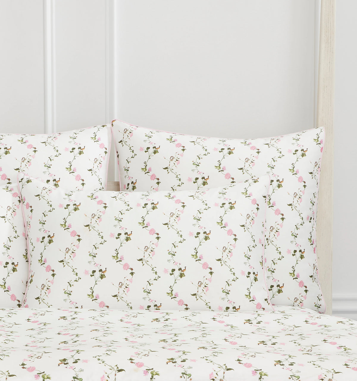 Couturebud The Euro Sham - Pink Pond Floral