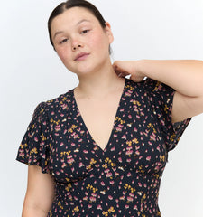 Couturebud The Rae Dress - Fuchsia Lucky Charm