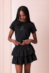 Wicked x Couturebud Ruffle Mini Skirt