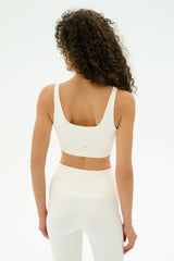 Airweight Rib Bra - White